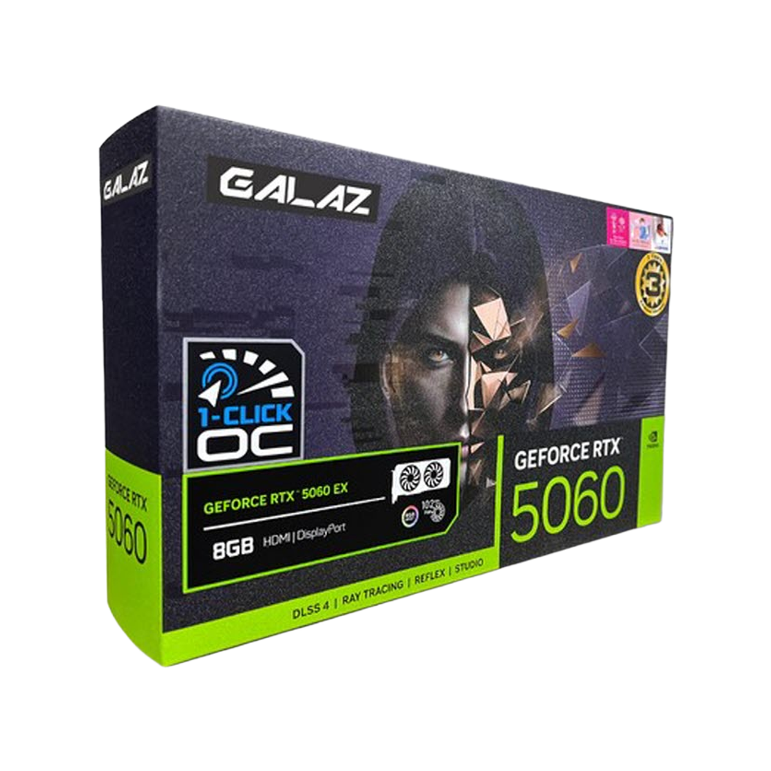 갤럭시 GALAZ 지포스 RTX 5060 EX BLACK OC D7 8GB