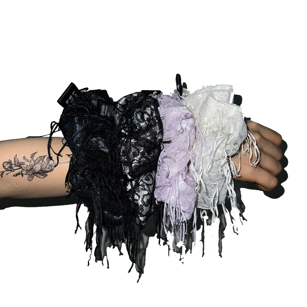 무성화 빌리 레이스 스크런치(MUSEONGHWA BILLIE LACE SCRUNCHIE) - 1