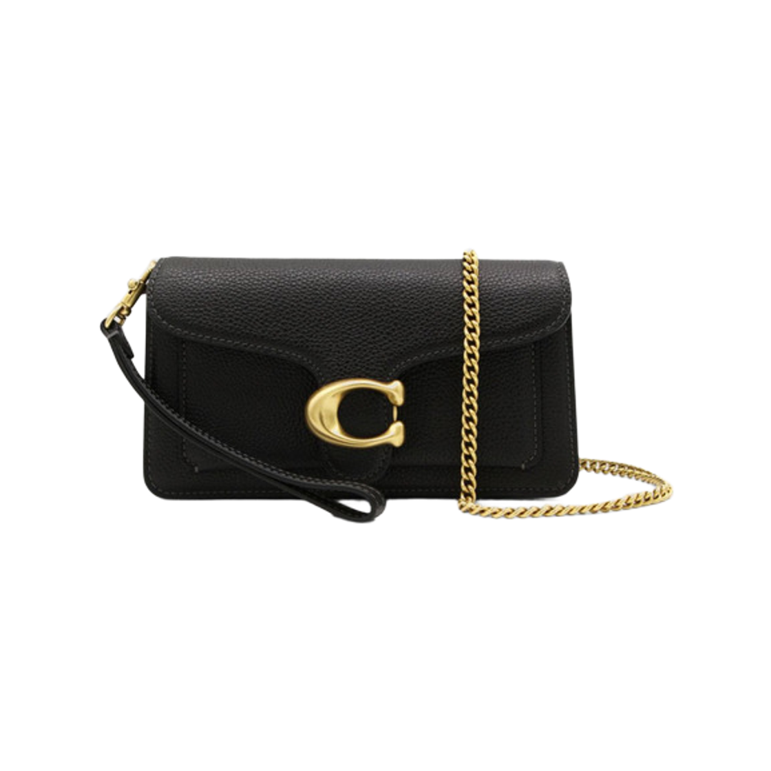 코치 태비 체인 크로스바디백 19 블랙(Coach Tabby Chain Crossbody Bag 19 Black)