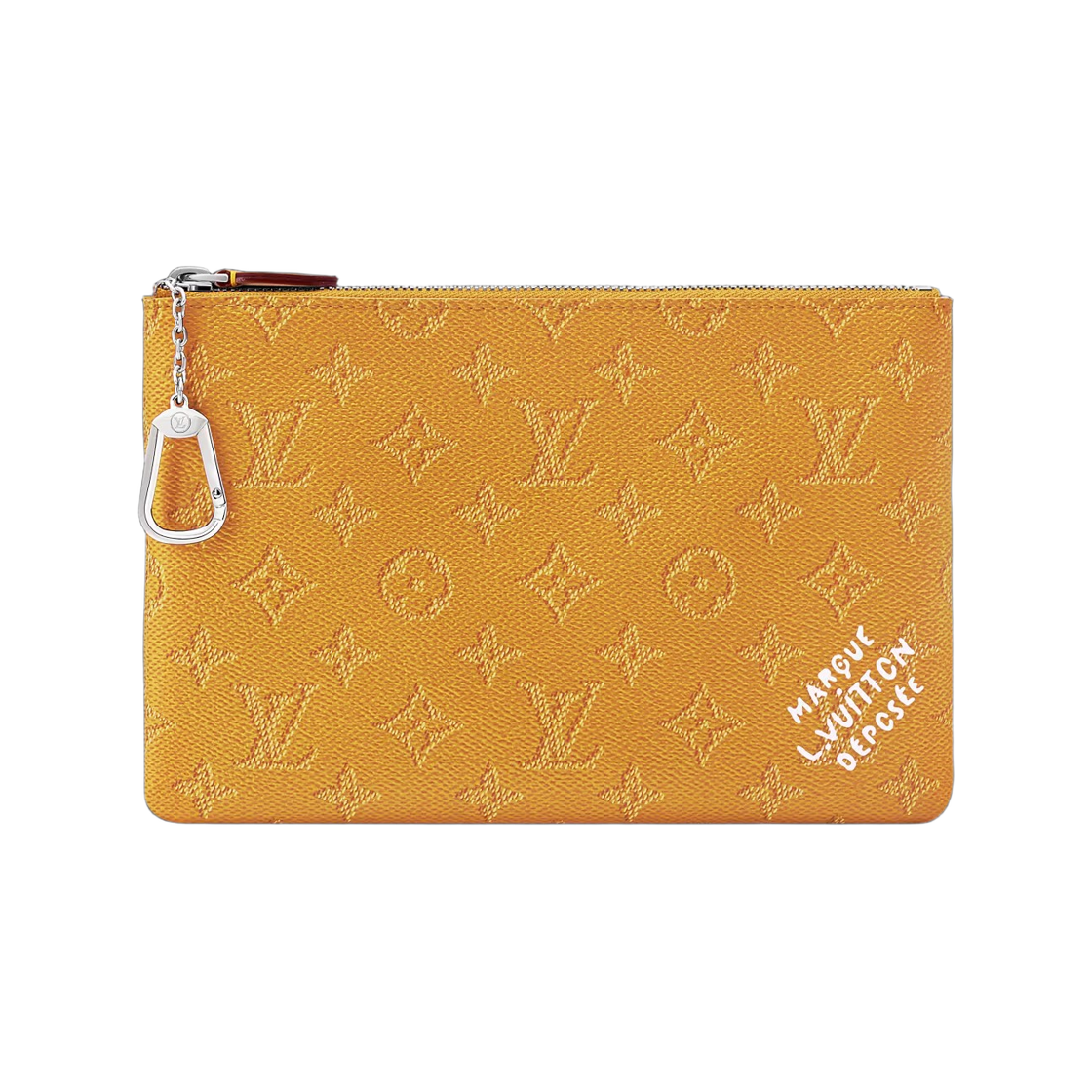 M27110 Louis Vuitton Monogram Heritage Key Pouch M Safran Yellow