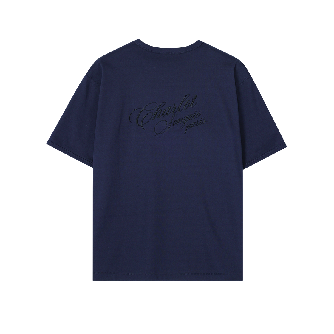 송지오 컬렉션 샤를로 파리 티셔츠 네이비(SONGZIO COLLECTION Charlot Paris T Shirt Navy) - 2