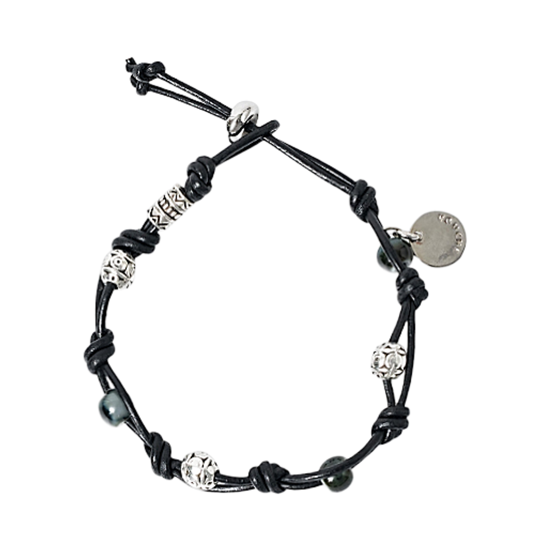 유체 에스큐 노드 브레이슬릿 001 블랙(YOUCHE SQ NODE BRACELET 001 Black)