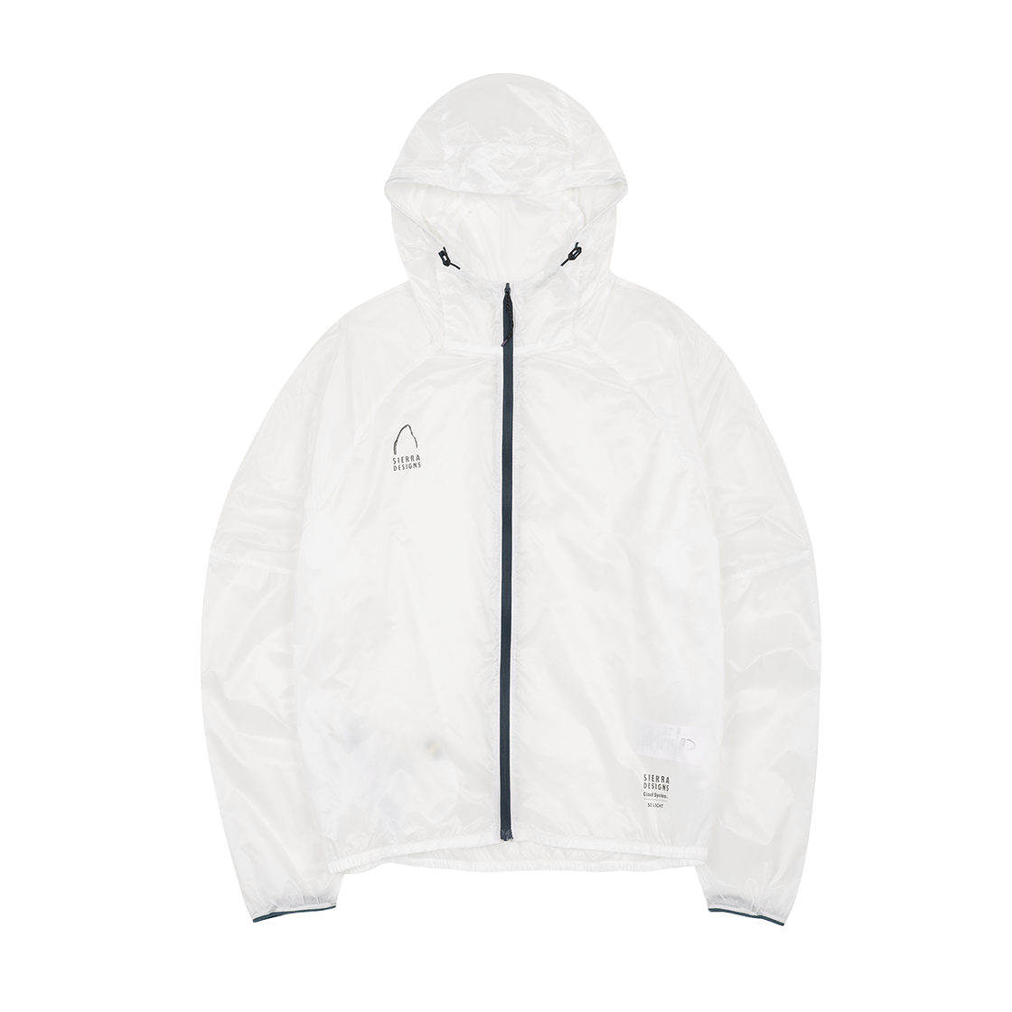 N6222BJK33WHT SIERRA DESIGNS W AIRPEAK Ultra Light Windwhell Jacket White