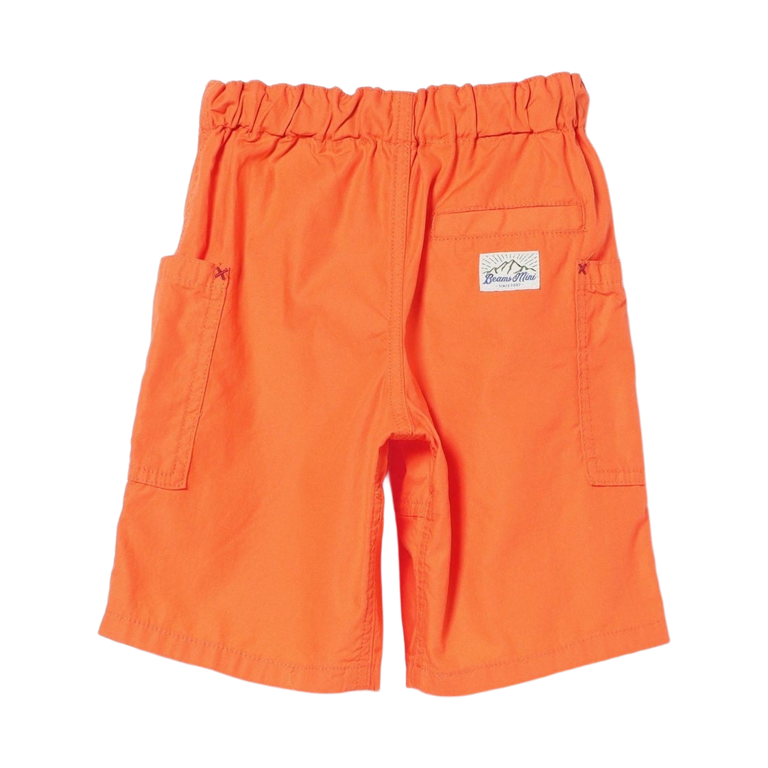 (키즈) 빔즈 미니 스마일 캠프 쇼츠 오렌지((Kids) Beams Mini Smile Camp Shorts Orange) - 2