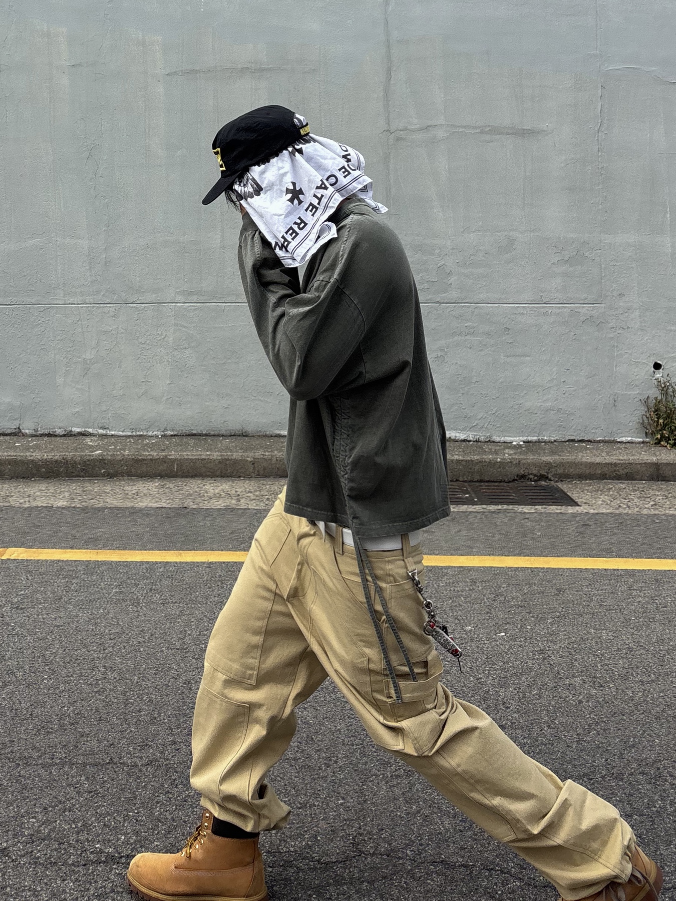 Wapworks Heavy Duty Service Work Pants beige, Timberland Premium 6 inch Waterproof Boot Wheat Nubuck - Wide 착용 스타일 - 1
