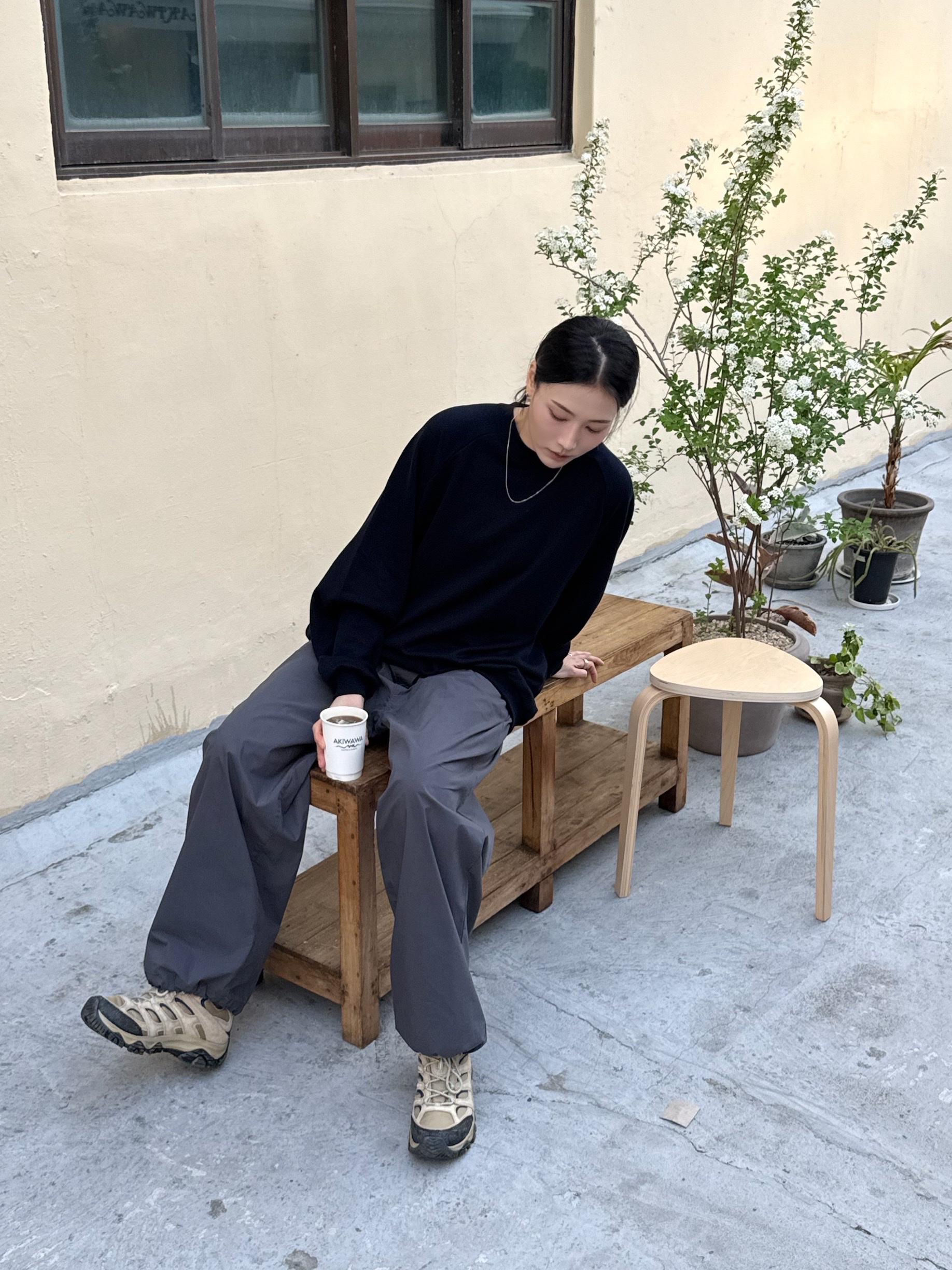 Merrell x Khakis Moab 3 Khaki 착용 스타일 - 2