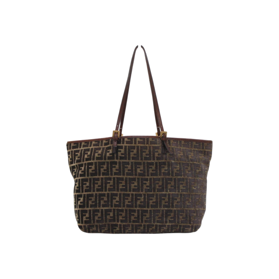 펜디 8BH127 FF로고 테리클로스 쇼퍼 숄더백aa63198(Fendi FF Logo Terry Cloth Shopper Shoulder Bag) - 1