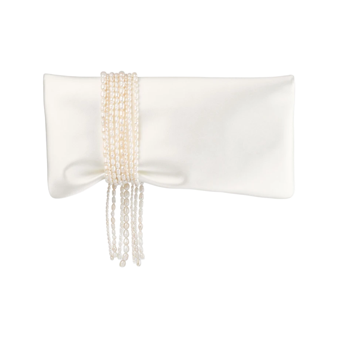 지미추 잔드라 아이보리 새틴 클러치 백 아이보리 라이트 골드(Jimmy Choo Zandra Ivory Satin Clutch Bag Ivory Light Gold) - 3