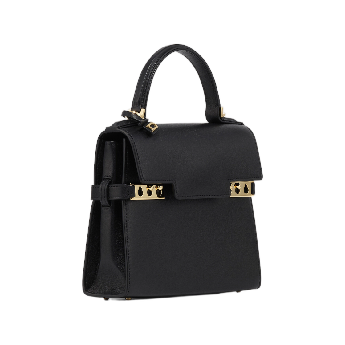 델보 탕페트 스몰 실키 카프 블랙(Delvaux Tempete Small Silky Calf Black) - 2