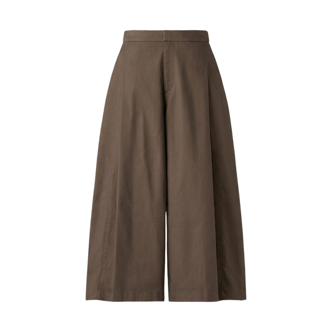 유니클로 C 코튼 큐롯 브라운 - JP(Uniqlo C Cotton Culotte Brown - JP) - 1