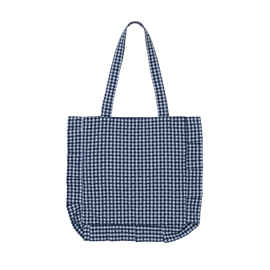 어글리쉐도우 리본 에코 백 네이비(UGLYSHADOW Ribbon Eco Bag Navy) - 2