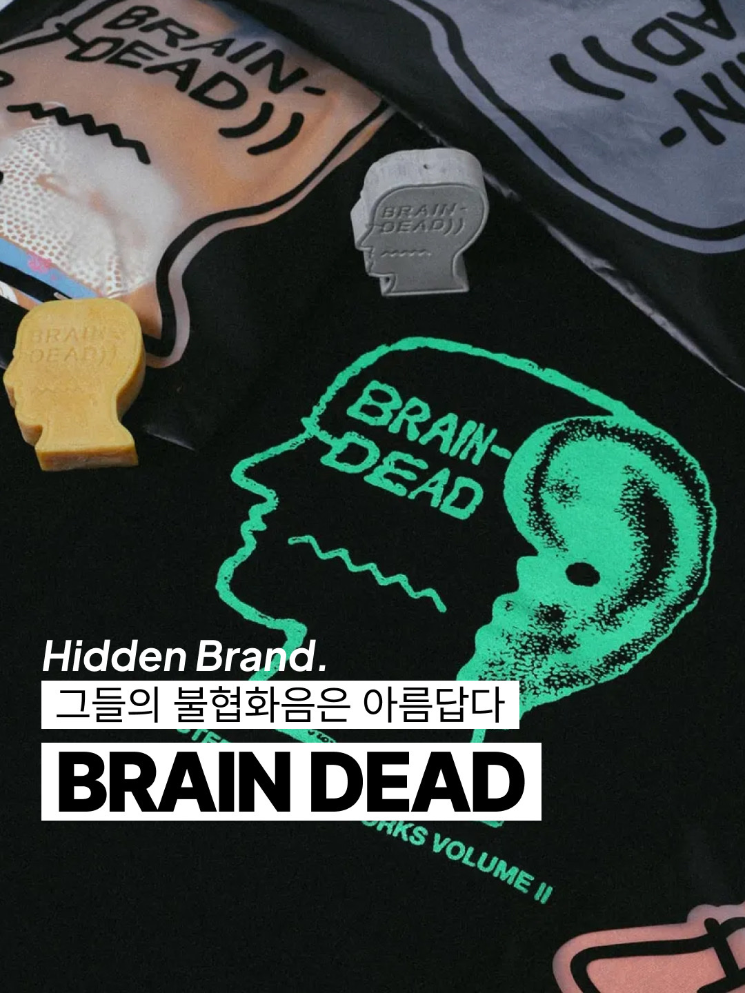 Brain Dead x Ghost In The Shell Thermal Optical Camo Rayon Multi, Oakley Factory Team x Brain Dead Flesh Black Ostrich 착용 스타일 - 1