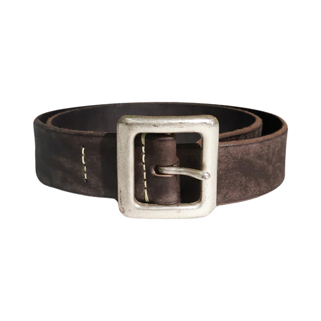 풀카운트 와일드 레더 개리슨 벨트 블랙(Fullcount Wild Leather Garrison Belt Black)