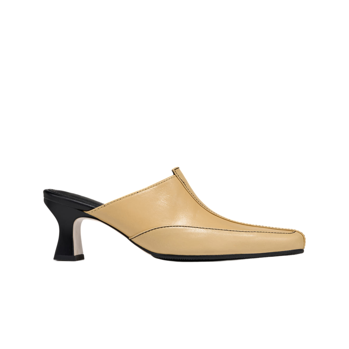 (W) 미스치프 아크 토 뮬 베이지((W) Mischief Arc Toe Mule Beige)