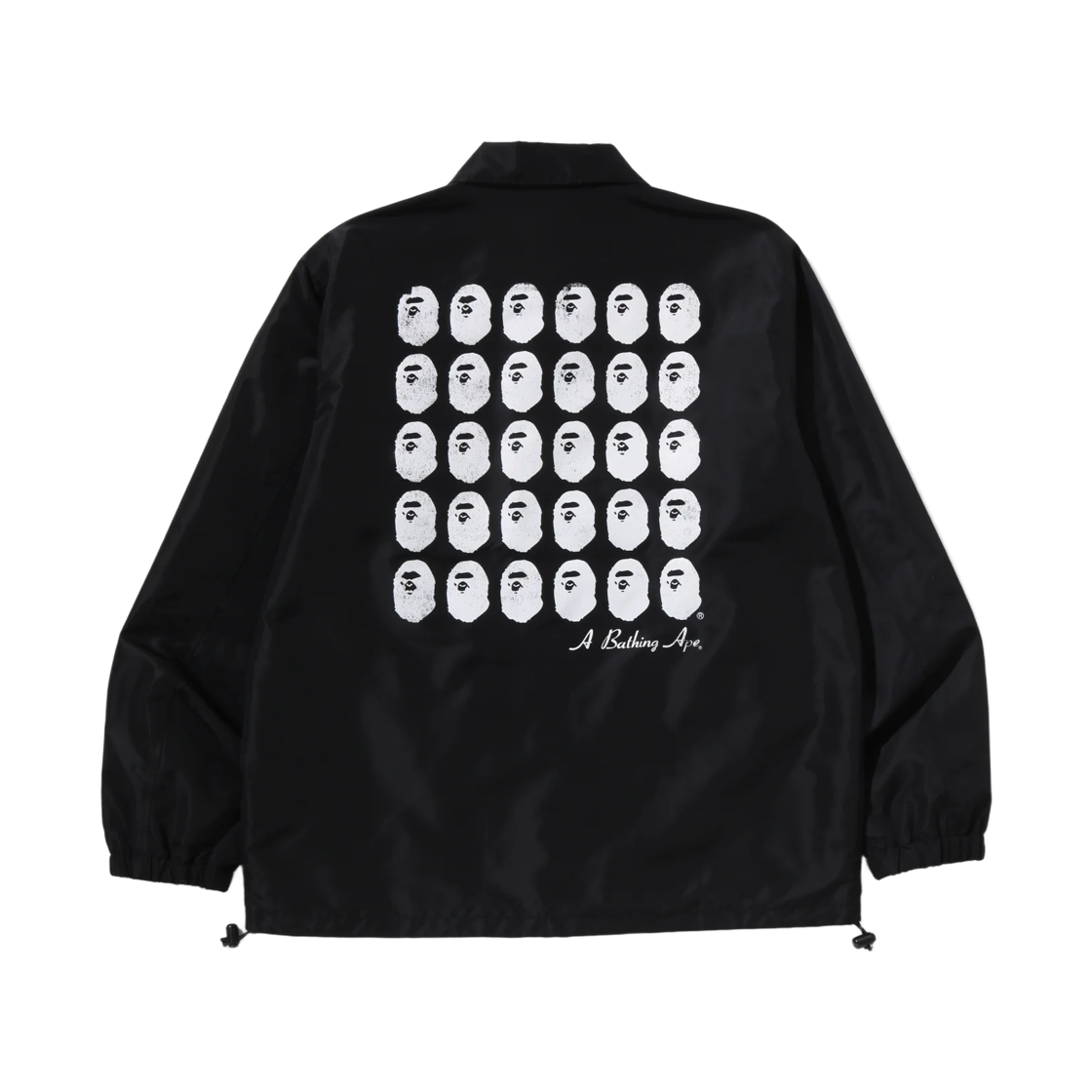 베이프 x 꼼데가르송 오사카 코치 자켓 블랙(BAPE x Comme des Garcons Osaka Coach Jacket Black)