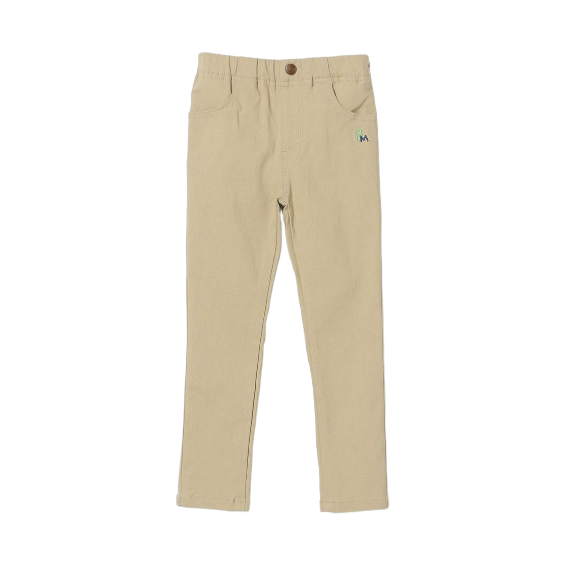 (키즈) 빔즈 미니 스트레치 컬러 팬츠 베이지((Kids) Beams Mini Stretch Color Pants Beige)