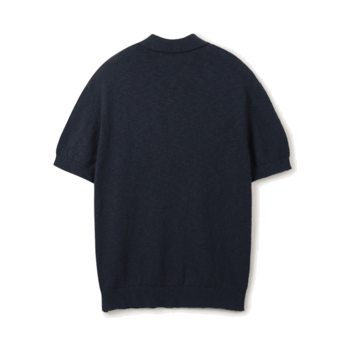 24/7 시리즈 크로셰 코튼 칼라넥 니트 탑 네이비(24/7 series Crochet Cotton Collar Knit Navy) - 2