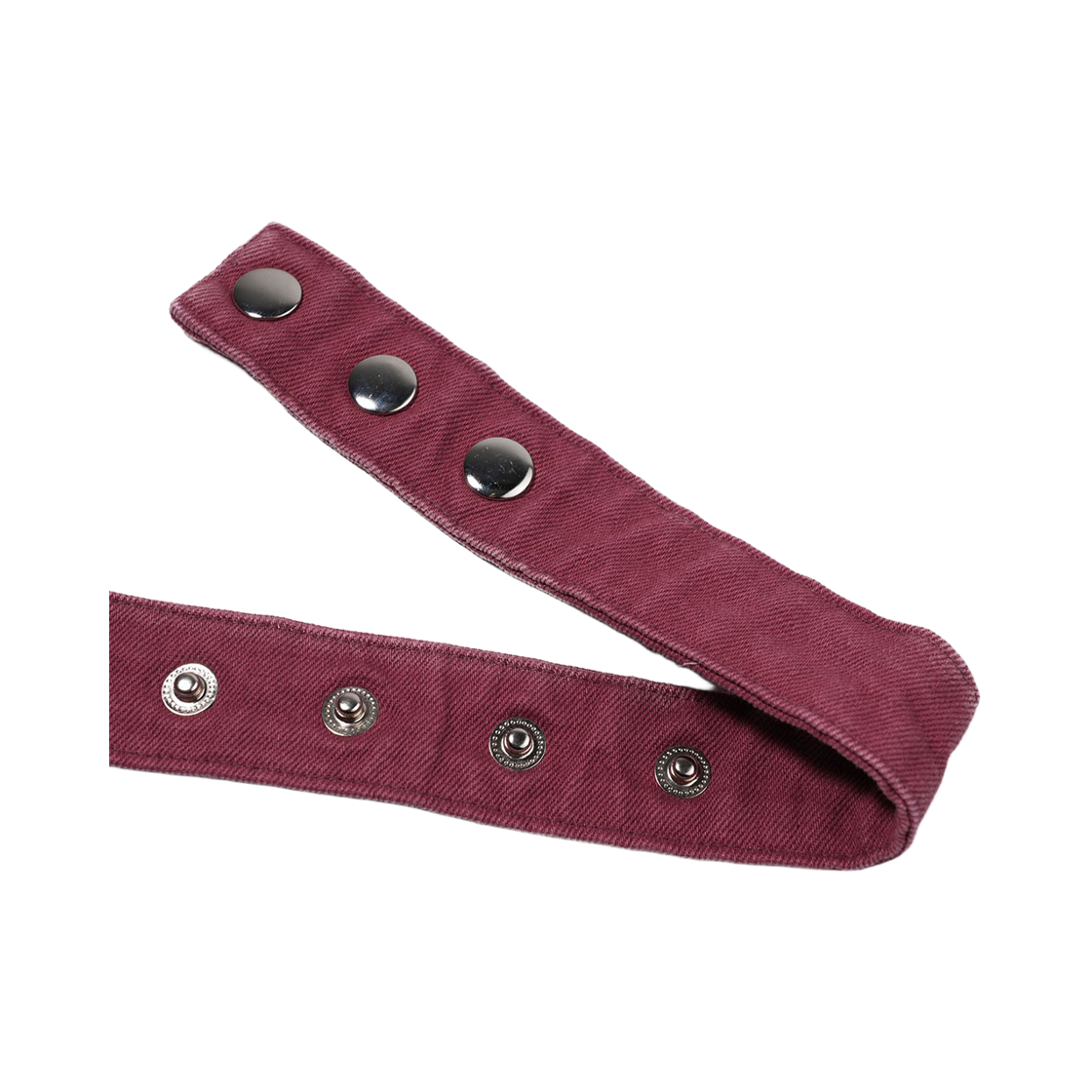 비에스래빗 로우 엣지 스냅 벨트 플럽(Bsrabbit Raw Edge Snap Belt Plum) - 4