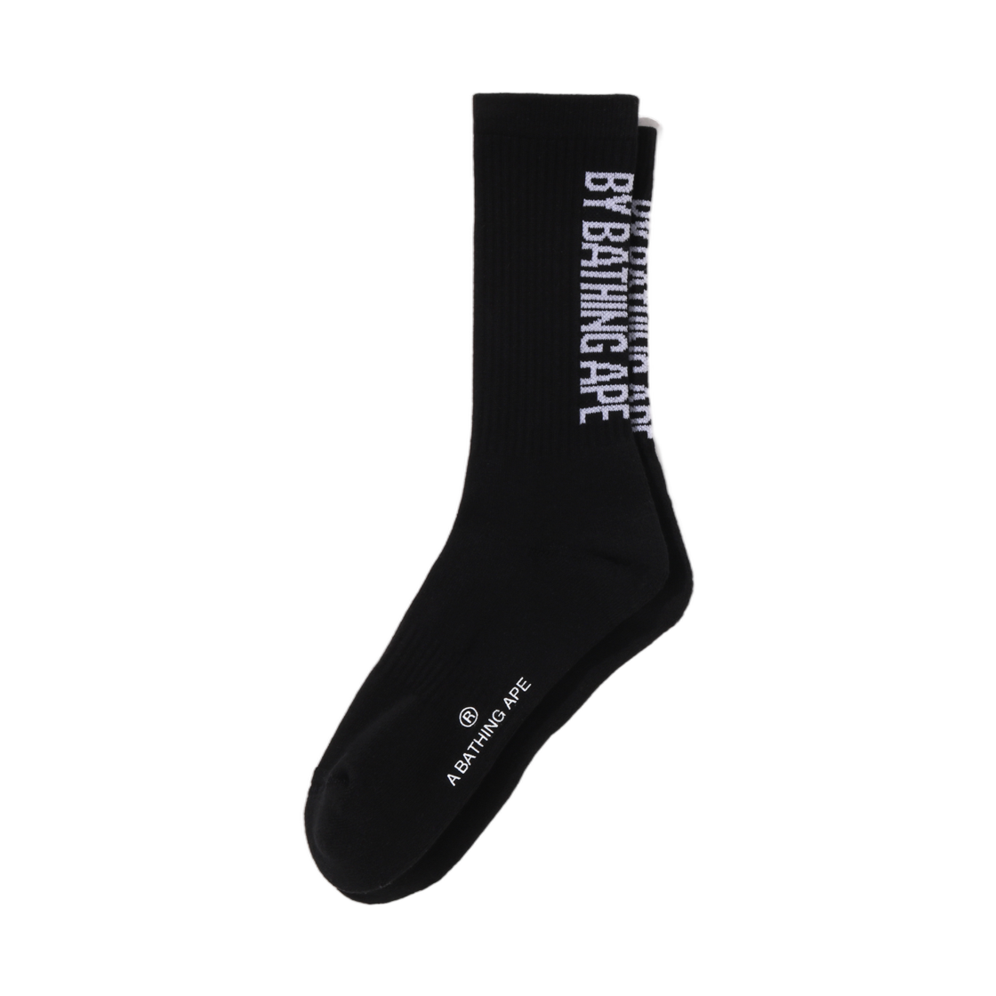 베이프 x 꼼데가르송 오사카 바이 베이싱 에이프 삭스 블랙(BAPE x Comme des Garcons Osaka By Bathing Ape Socks Black) - 1
