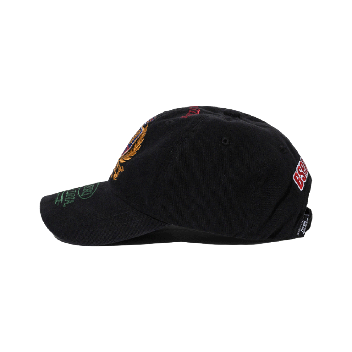 비에스래빗 레거시 크레스트 캡 블랙(Bsrabbit Bsr Legacy Crest Cap Black) - 2