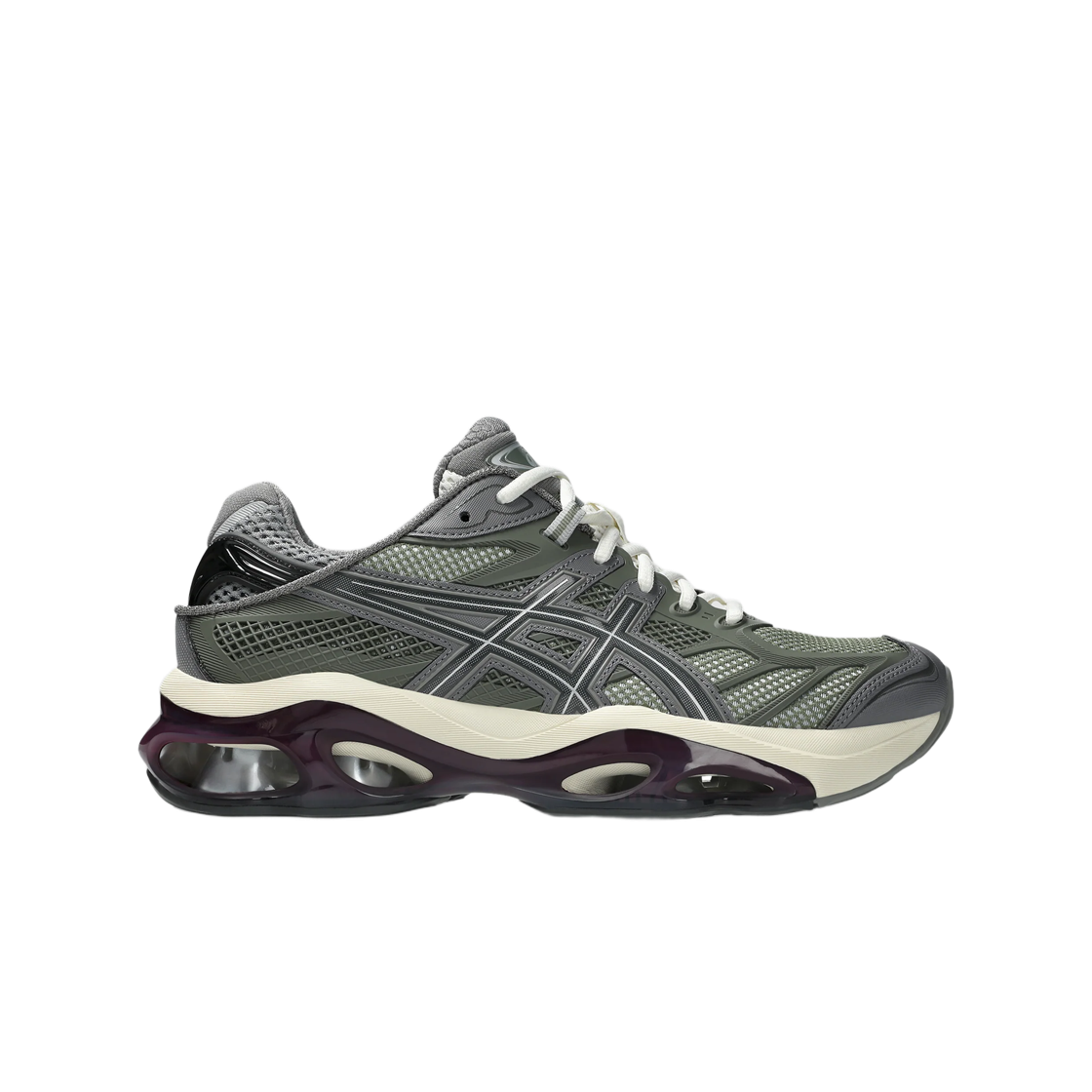 아식스 젤 키네틱 2.0 라이큰 그린 베니모 퍼플(Asics Gel-Kinetic 2.0 Lichen Green Beniimo Purple)