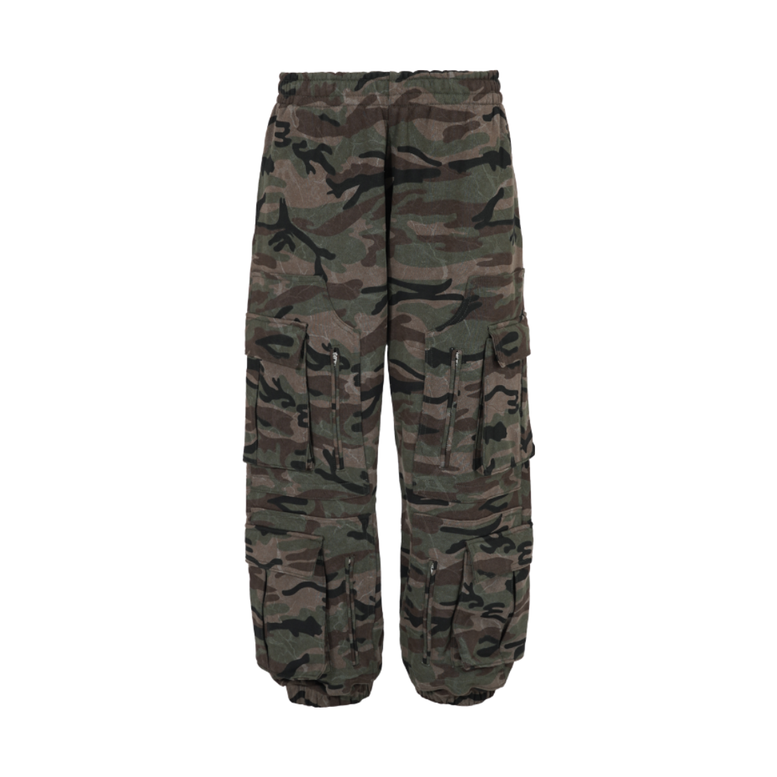 코너블레스 와이드 스웻 조거 팬츠 카모(Cornerbless Wide Sweat Jogger Pants Camo) - 1
