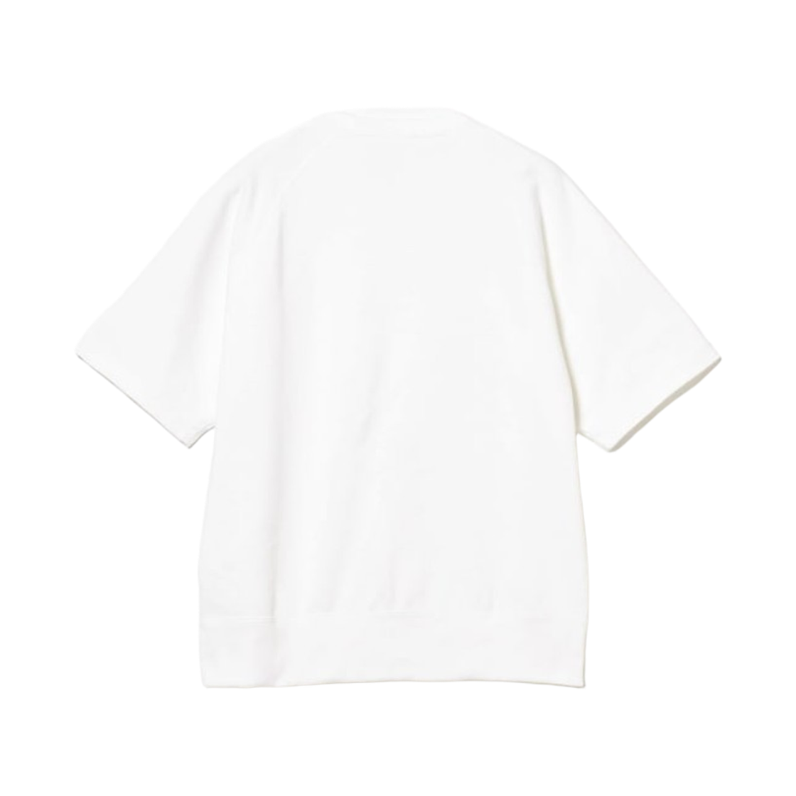 빔즈 플러스 x 루프휠러 엑스트라 라이트 숏슬리브 스웨트 화이트(Beams Plus x Loopwheeler Extra Light Short Sleeve Sweat White) - 2