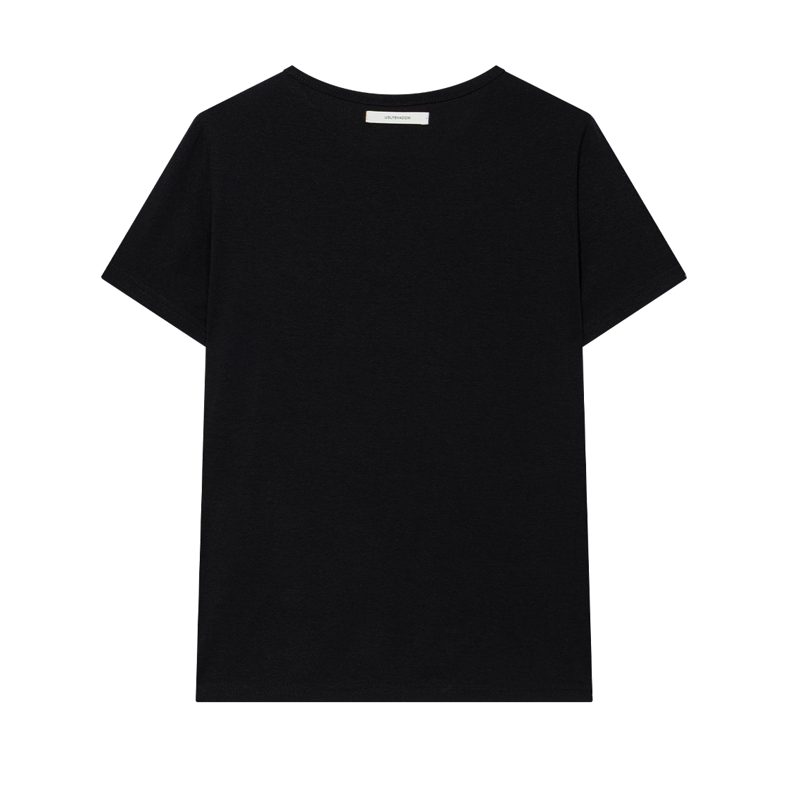 어글리쉐도우 리본 티셔츠 블랙(UGLYSHADOW Ribbon T-Shirt Black) - 2