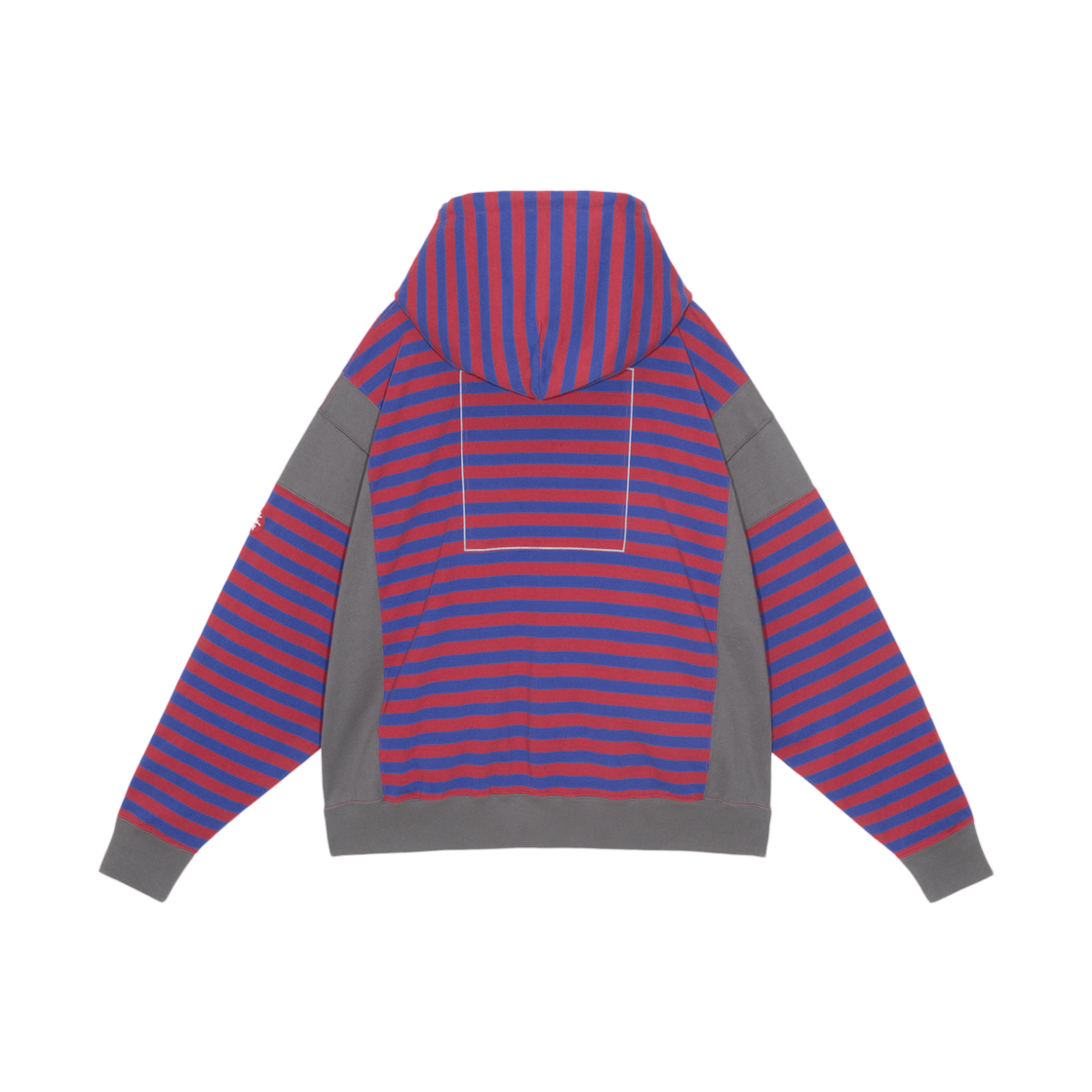 카브엠트 사이드 컬러 스트라이프 라이트 후디 레드 - 26SS(Cav Empt Side Colour Stripe Light Hoody Red - 26SS) - 2