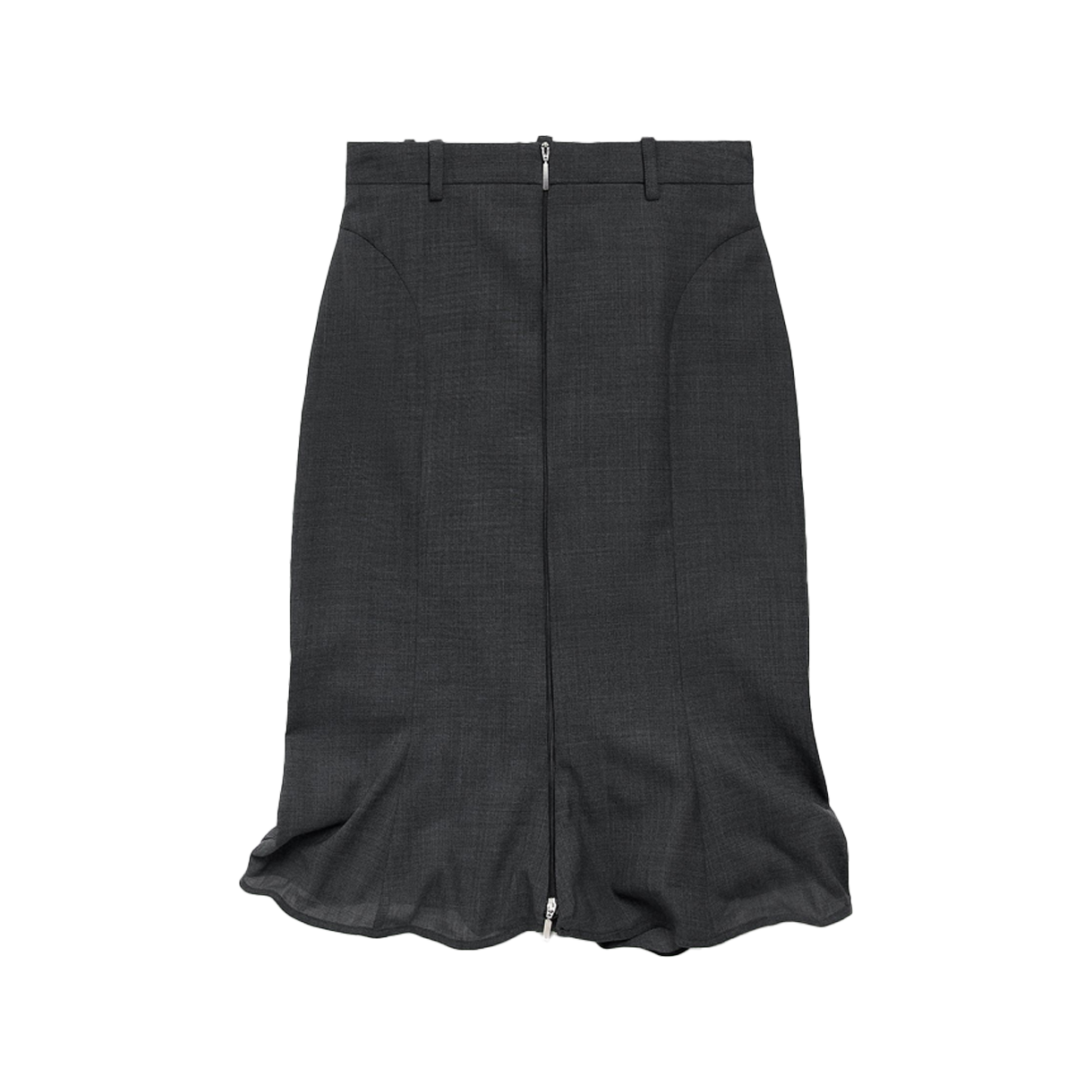 미스타 우먼 패티 미디 스커트 시멘트 그레이 - 26SS(Miista Women Patty Midi Skirt Cement Grey - 26SS)