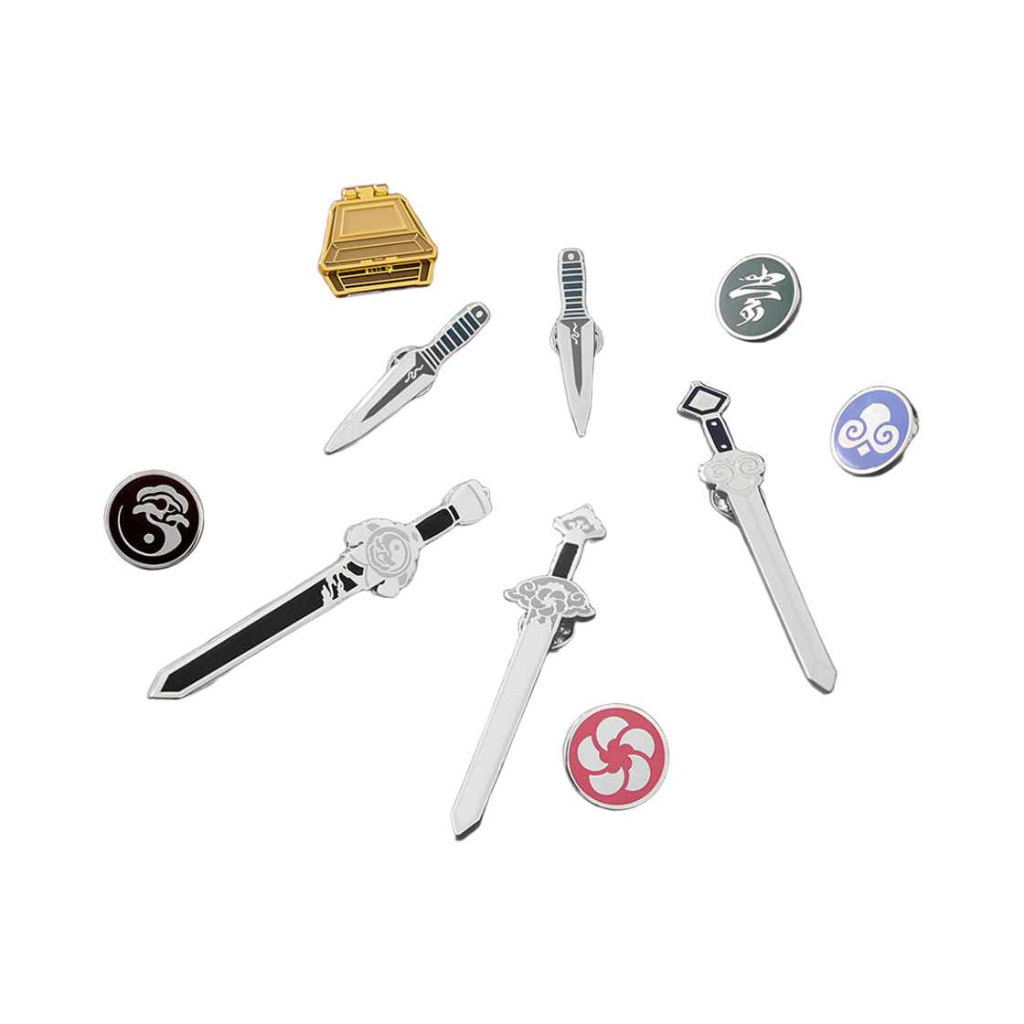 8809810206006 Return of the Blossoming Blade Enamel Pin