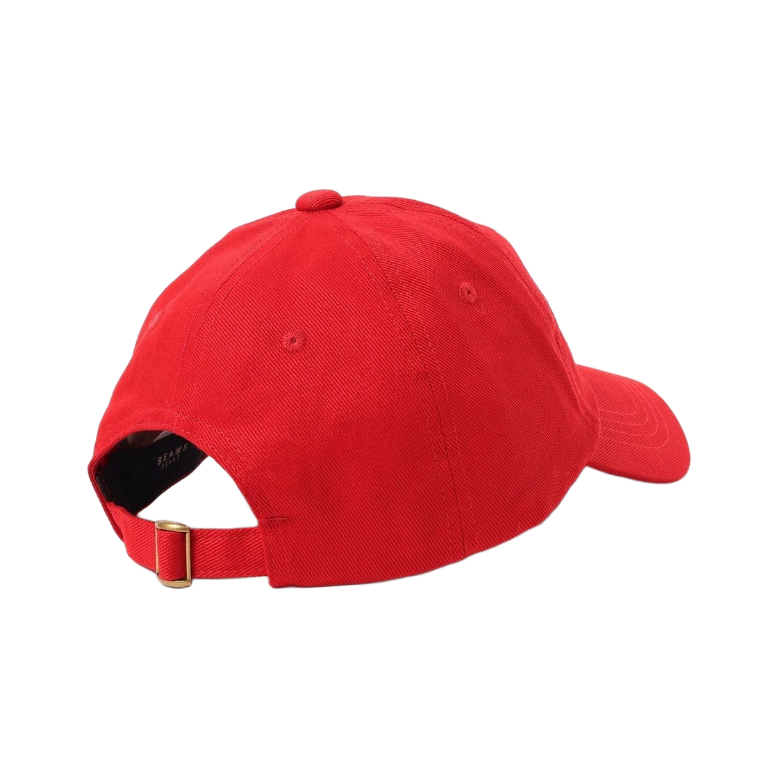 빔즈 하트 컬러 트윌 엠블럼 캡 레드(Beams Heart Color Twill Emblem Cap Red) - 2