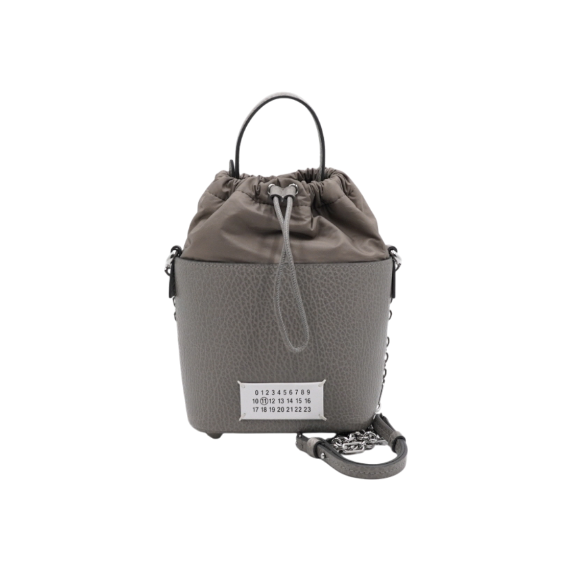 ITT79AOW6O8C Maison Margiela S61WG0035 5AC Gray Bucket Tote & Shoulder Bag
