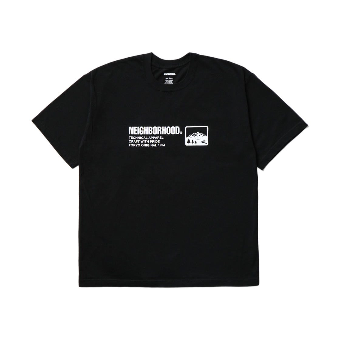 네이버후드 NH 숏슬리브 티셔츠-10 블랙(Neighborhood NH S/S T-Shirt-10 Black)