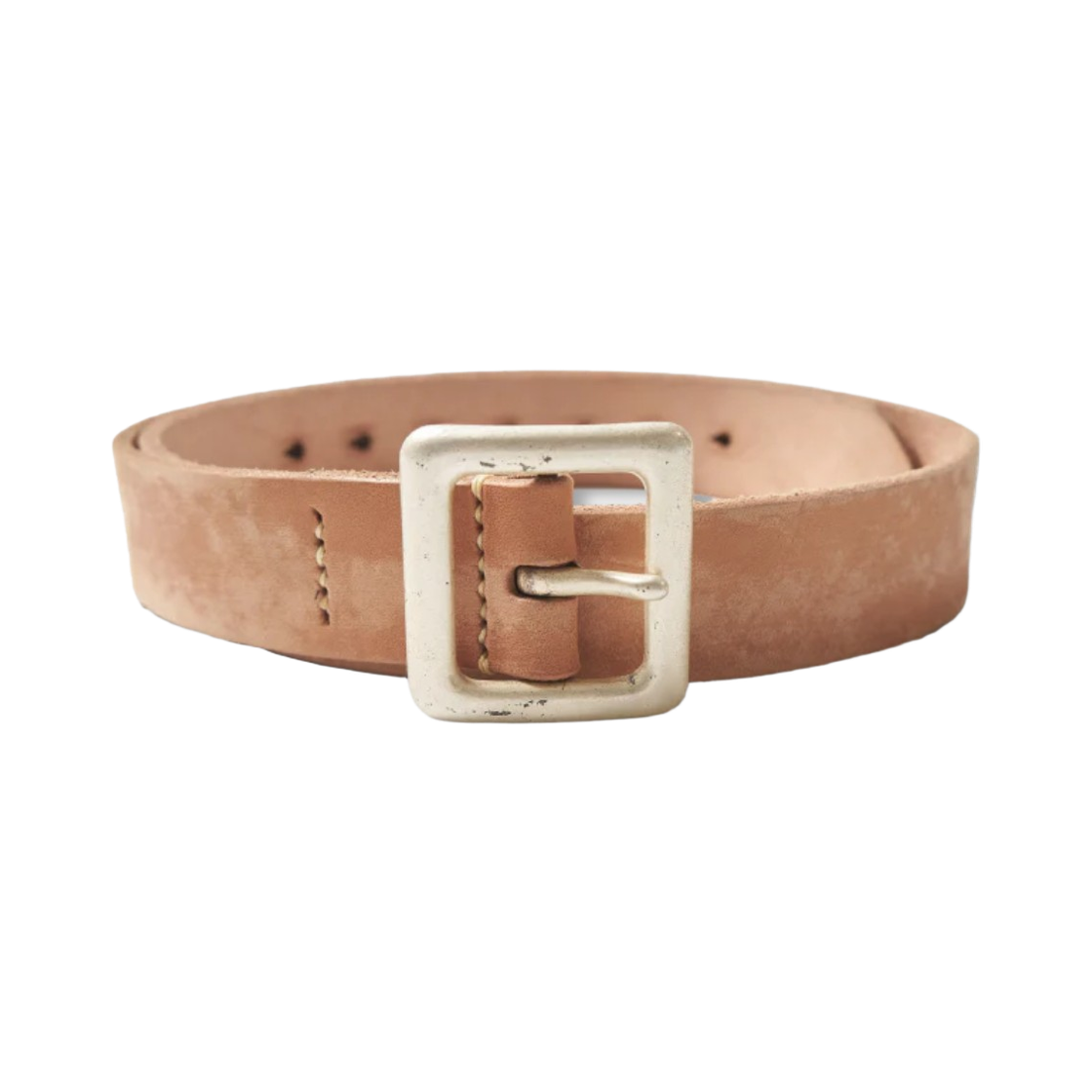 풀카운트 와일드 레더 개리슨 벨트 내츄럴(Fullcount Wild Leather Garrison Belt Natural)