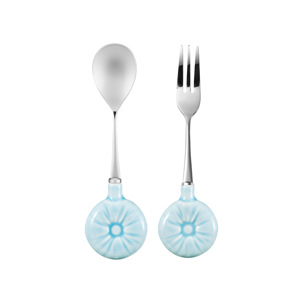 리이제 미니 쿠션 커트러리 세트 베이비 블루(LEEJAE Mini Cushion Cutlery Set Baby Blue)