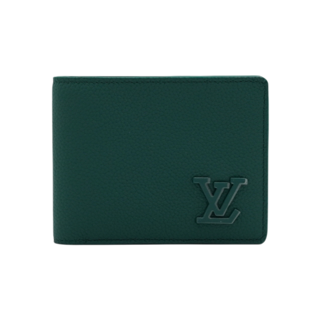 IT9FJBGCOFHD Louis Vuitton M82273 Green Leather Aerogram Men Multiple Wallet