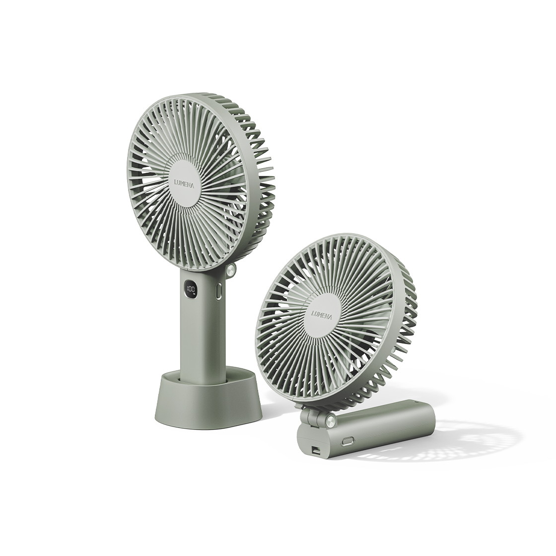 루메나 FAN PRO MAX V 빅팬 휴대용 탁상용 폴더블 선풍기(Lumena FAN PRO MAX V Big Pan Portable Tabletop Foldable Fan) - 2