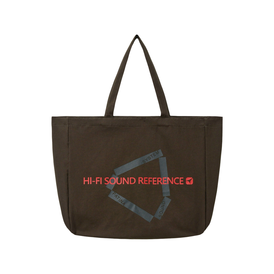 하이파이 사운드 레퍼런스 파티나 사운드 시스템 토드백 브라운(Hifi Sound Reference Patina Sound System Tote Bag Brown)