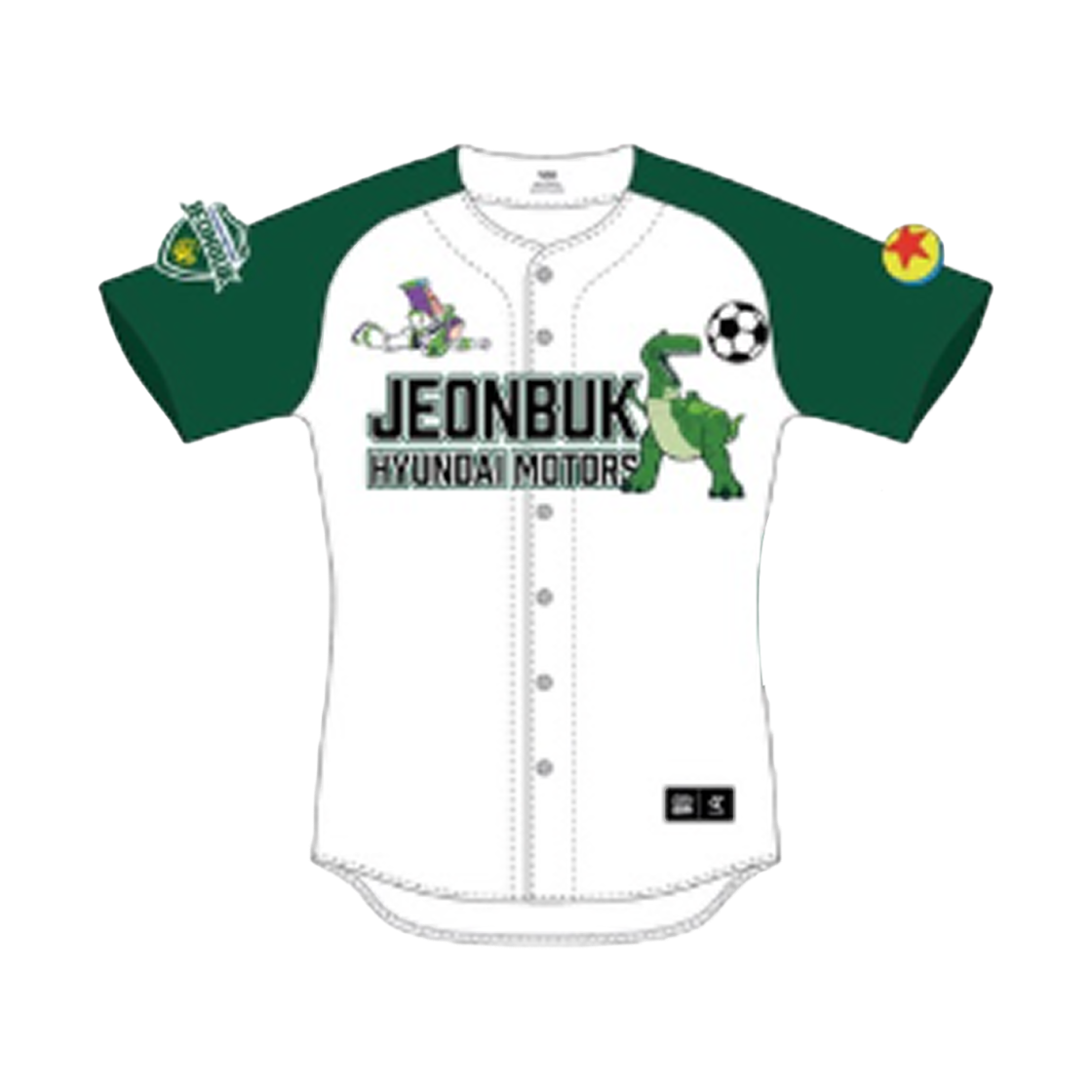 K 리그 x 토이 스토리 저지 전북 현대 모터스 그린 (마킹 버전)(K League x Toy Story Jersey Jeonbuk Hyundai Motors Green (Marking Ver.)) - 1