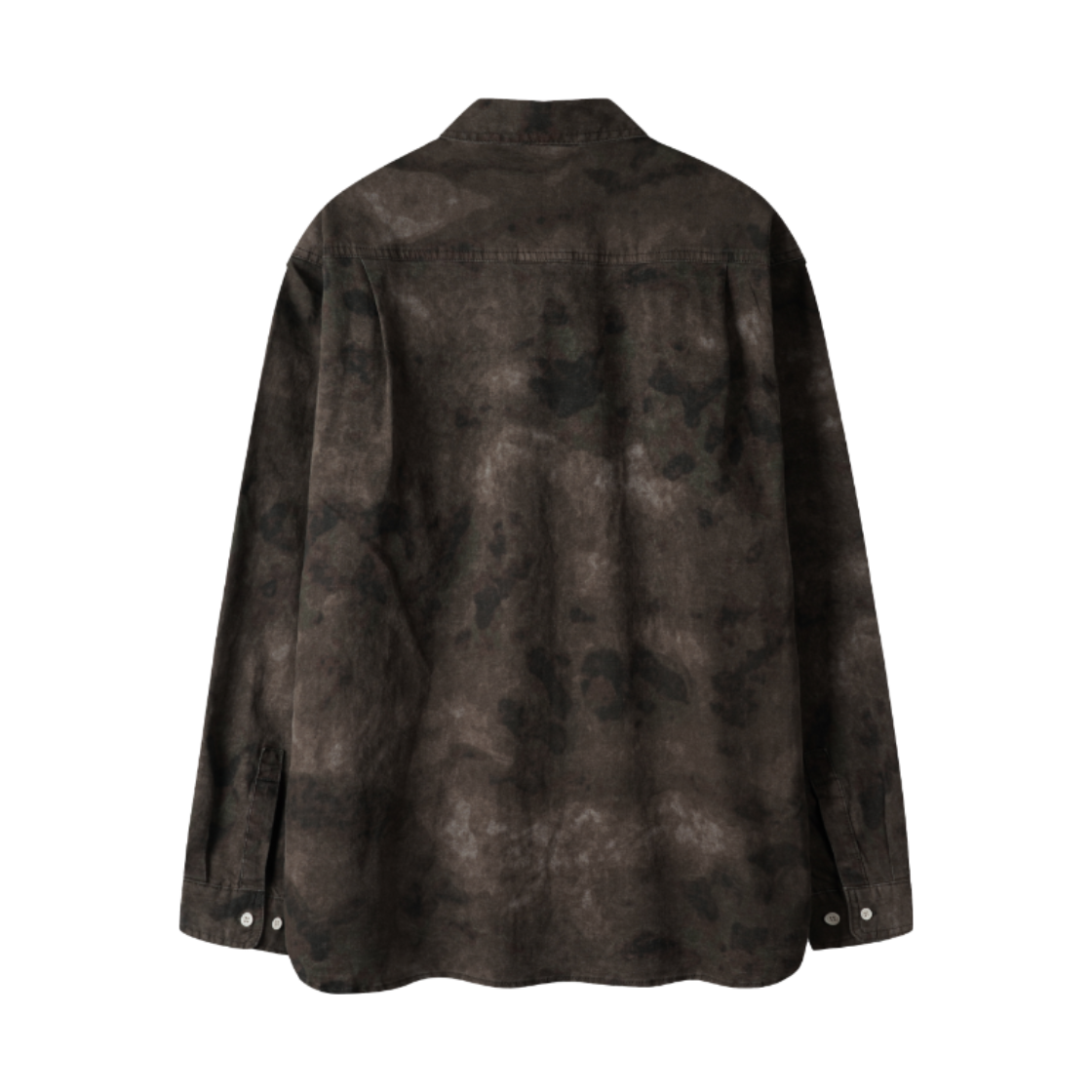 코너블레스 워시드 롱 슬리브 셔츠 브라운카모(Cornerbless Washed Long Sleeve Shirts Brown Camo) - 2