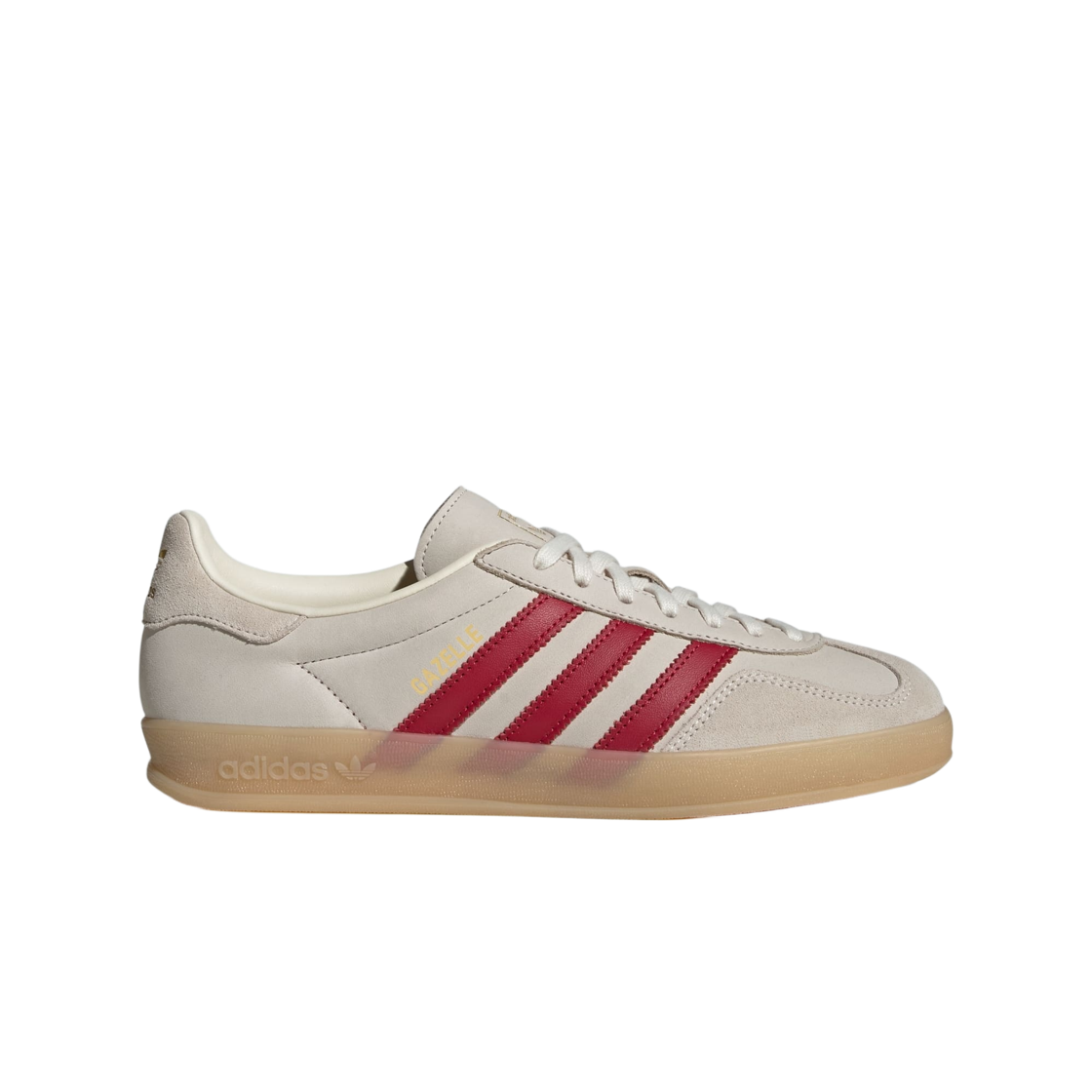 IH9676 Adidas Gazelle Indoor Cream White Team Victory Red