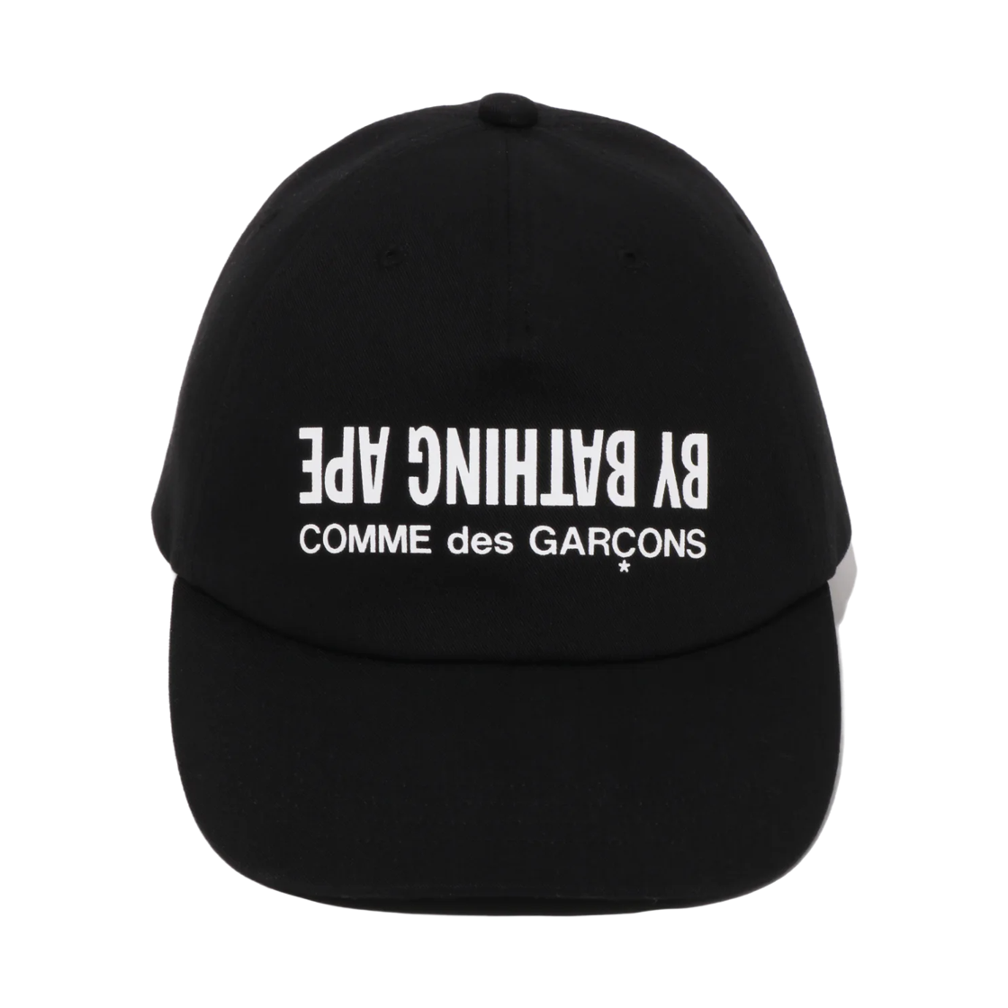 베이프 x 꼼데가르송 오사카 패널 캡 블랙(BAPE x Comme des Garcons Osaka Panel Cap Black) - 2