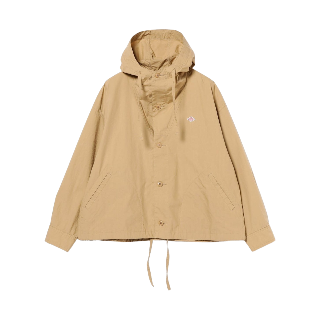 (W) 단톤 다운프루프 코튼 후드 자켓 탄((W) Danton Downproof Cotton Hooded Jacket Tan)