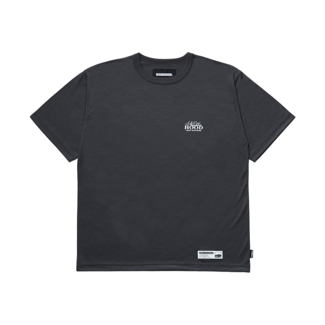 네이버후드 액티브 숏슬리브 크루넥 그레이(Neighborhood Active S/S Crewneck Gray)