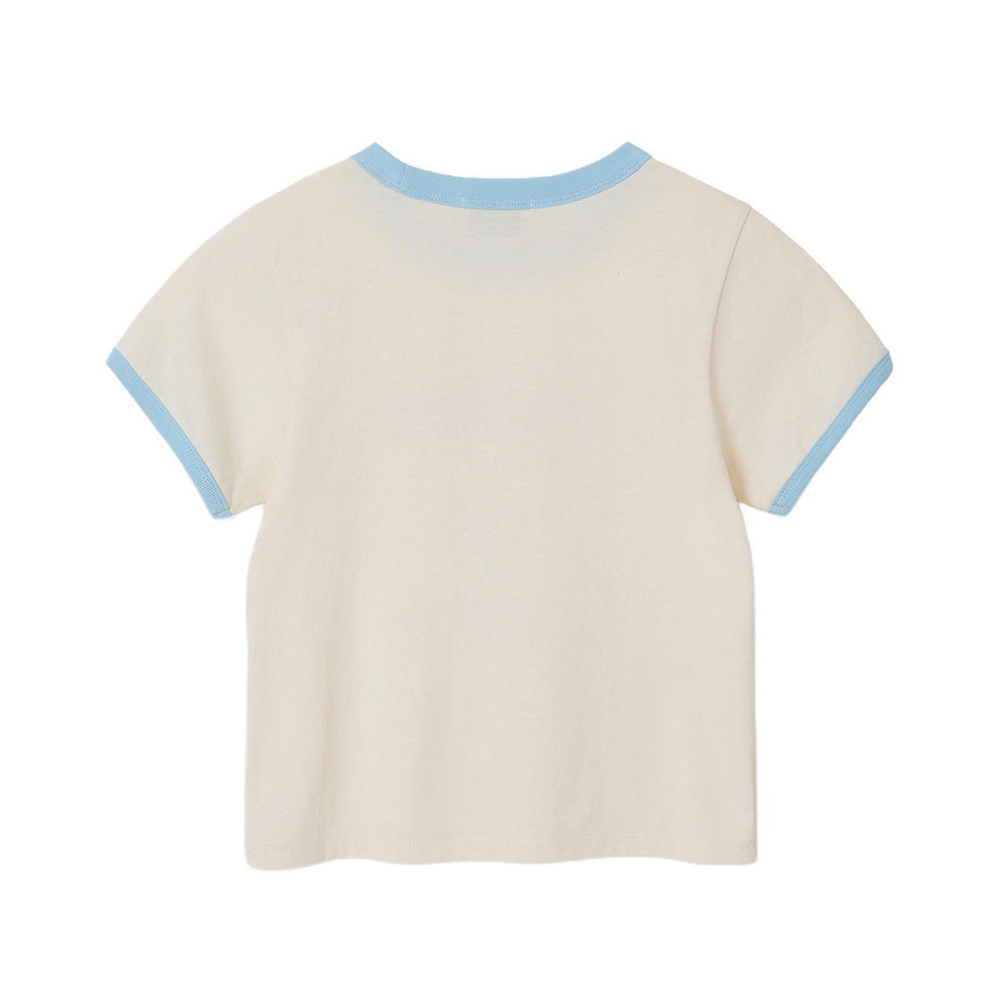 세터 x 몬치치 키즈 링거 반팔 티셔츠 크림(SATUR x Monchhichi K Ringer T-Shirt Cream) - 2