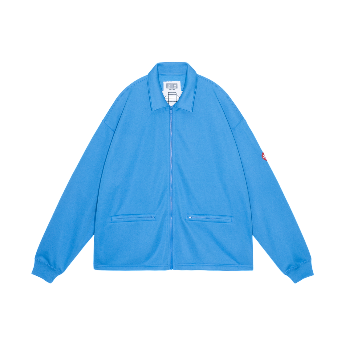 카브엠트 PE 저지 칼라드 집업 블루 - 26SS(Cav Empt PE Jersey Collared Zip Up Blue - 26SS)