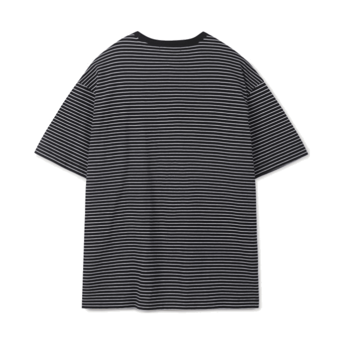 24/7 시리즈 USA 코튼 20수 스트라이프 티셔츠 블랙(24/7 series USA Cotton 20's Stripe Tee Black) - 2