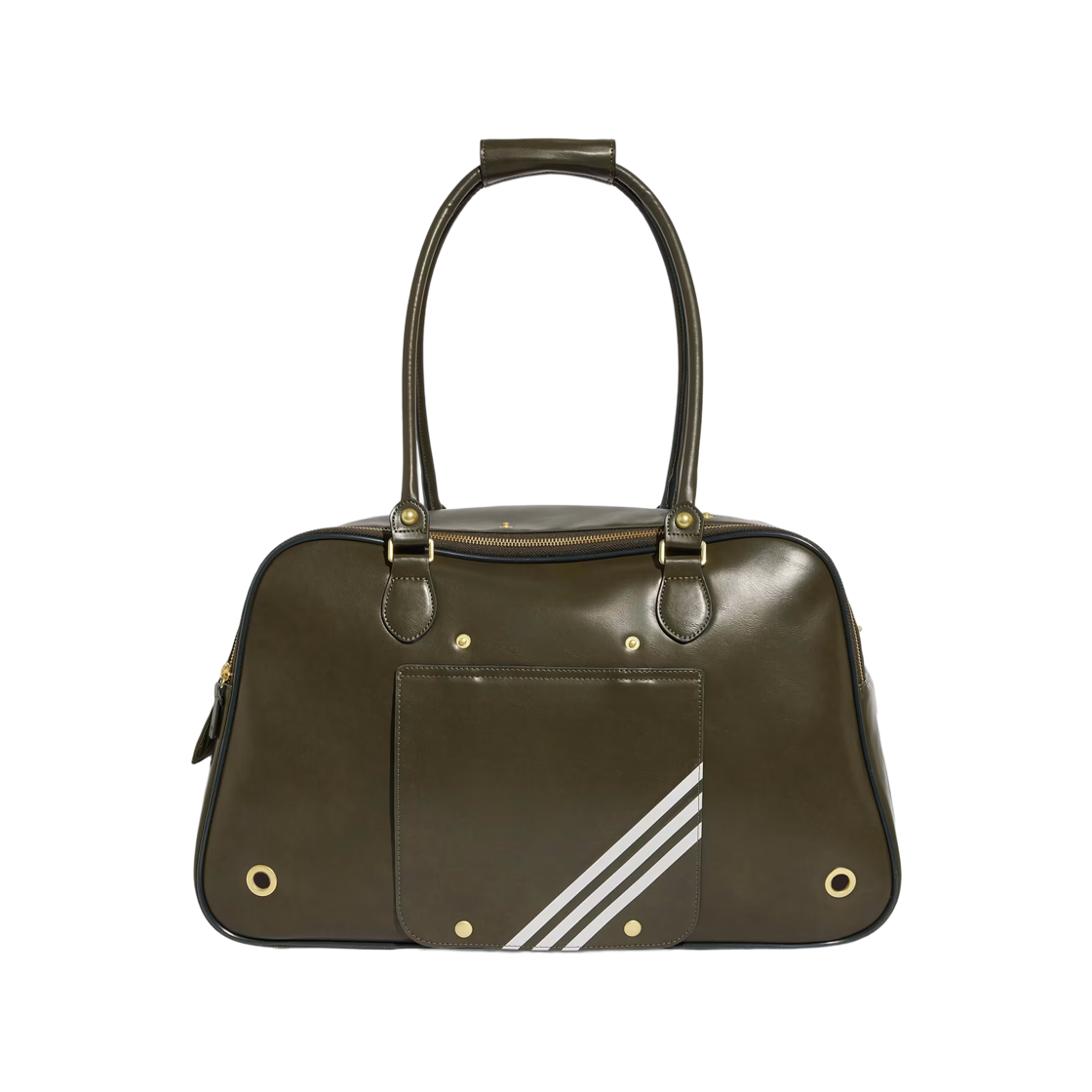 아디다스 펫 레더 캐리어 백 쉐도우 올리브(Adidas Pet Leather Carrier Bag Shadow Olive) - 2