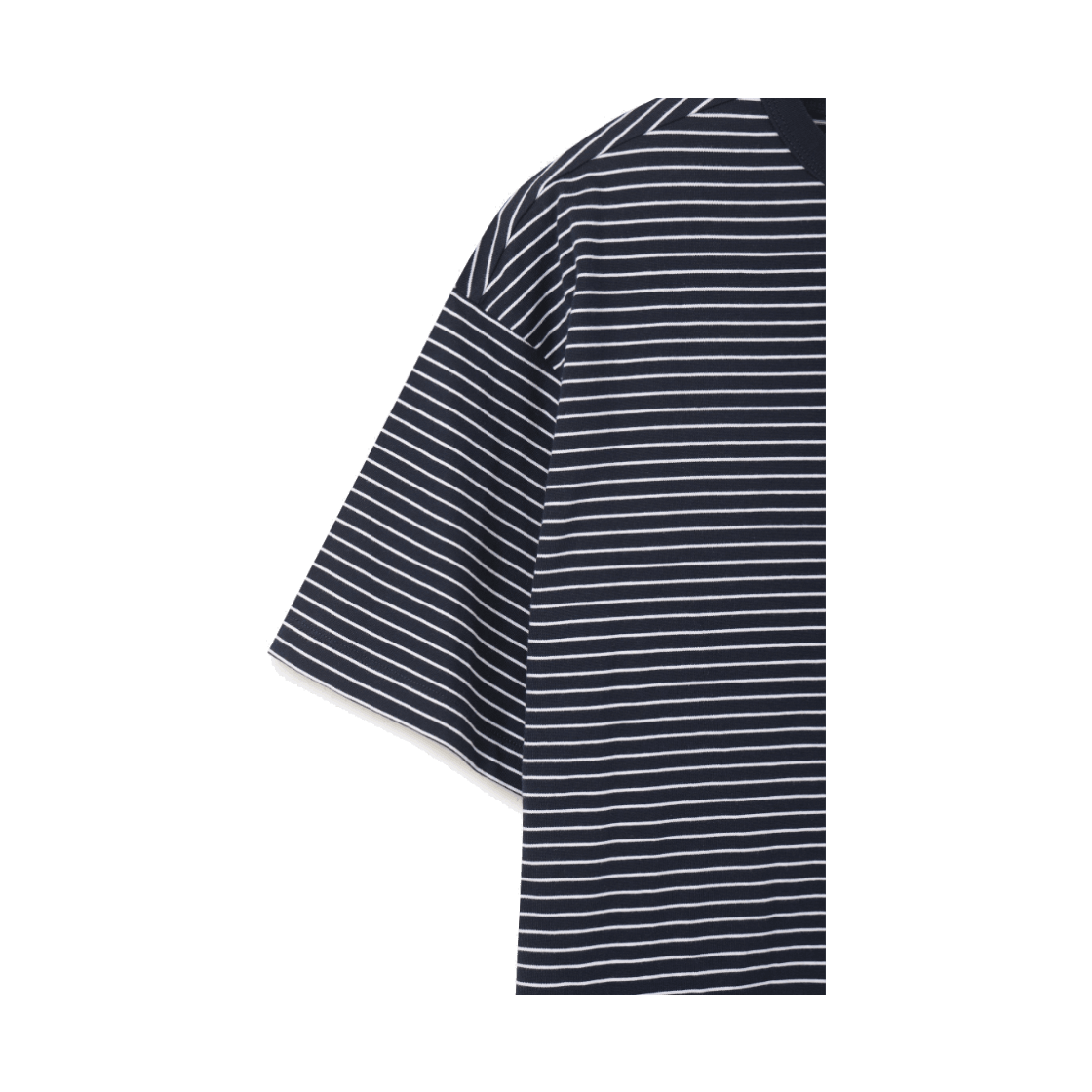 24/7 시리즈 USA 코튼 20수 스트라이프 티셔츠 네이비(24/7 series USA Cotton 20's Stripe Tee Navy) - 4